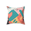 Boho Abstract Decorative Pillow - Modern Art Design for Cozy Homes