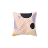 Modern Geometric Accent Pillow - Abstract Design for Cozy Living Spaces