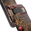 Elegant Holiday Phone Case with Gold Accents