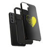 Bold Heart Tough Phone Case - Durable & Stylish Protection for Your Device