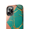 Stylish Tough Phone Cases with Elegant Geometric Design