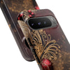 Elegant Holiday Phone Case with Gold Accents