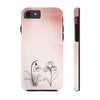 Floral Tough Phone Case - Elegant Botanical Design for Nature Lovers