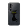 Halloween Black Cat Tough Phone Case