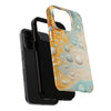 Artistic Marble Tough Phone Case - Stylish and Durable Protection