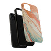 Artistic Tough Phone Cases – Colorful Abstract Marble Design