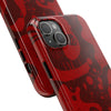 Bold Red Abstract Tough Phone Case - Durable & Unique Protection