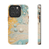 Artistic Marble Tough Phone Case - Stylish and Durable Protection