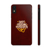 Tough Phone Case - "Just You & Me Forever" Design - Perfect for Couples and Anniversaries