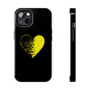 Bold Heart Tough Phone Case - Durable & Stylish Protection for Your Device