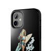 Stylish Beach Vibe Tough Phone Case with Surfing Design