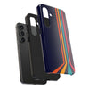 Retro Rainbow Tough Phone Case - Durable Protection for Your Device