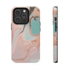 Artistic Marble Tough Phone Case - Stylish & Durable Protection