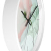 Elegant Floral Wall Clock - Modern Home Decor