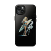 Stylish Beach Vibe Tough Phone Case with Surfing Design