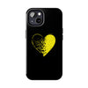 Bold Heart Tough Phone Case - Durable & Stylish Protection for Your Device