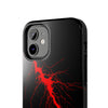 Stylish Tough Phone Case with Lightning Design - Durable Protection for Adventurers