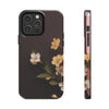 Elegant Floral Tough Phone Case - Chic Protection for Your Device