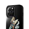 Stylish Beach Vibe Tough Phone Case with Surfing Design