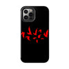 Bold Red Flames Tough Phone Case - Durable Protection for Adventurers