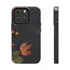 Autumn Leaves Tough Phone Case - Durable Protection with Fall Aesthetic