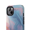 Elegant Marble Design Tough Phone Case - Stylish & Durable Protective Cover