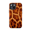 Animal Print Tough Phone Case - Giraffe Inspired Design