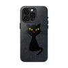 Halloween Black Cat Tough Phone Case