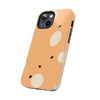 Abstract Polka Dot Tough Phone Case - Durable Protective Cover for Stylish Communication