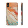 Artistic Tough Phone Cases – Colorful Abstract Marble Design