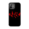 Bold Red Flames Tough Phone Case - Durable Protection for Adventurers