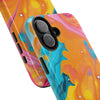 Vibrant Abstract Tough Phone Case | Colorful Protective Cover for Trendsetters