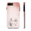 Floral Tough Phone Case - Elegant Botanical Design for Nature Lovers