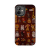 Colorful Animal-Inspired Tough Phone Case - Durable Protection for Animal Lovers