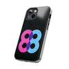 Bold Number 88 Tough Phone Case - Durable Protection with Vibrant Design