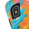 Vibrant Abstract Tough Phone Case | Colorful Protective Cover for Trendsetters