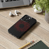 Bold Red Starburst Tough Phone Case - Durable Protection for Style and Safety