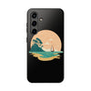 Tough Phone Case - Serene Sailing Sunset Design