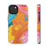 Vibrant Abstract Tough Phone Case | Colorful Protective Cover for Trendsetters