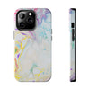 Colorful Marble Tough Phone Case - Durable and Stylish Protection