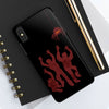 Halloween Horror Tough Phone Cases - Scary Spider Design