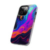 Vibrant Abstract Tough Phone Cases - Shockproof Protection with Colorful Design