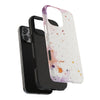 Artistic Tough Phone Cases - Vibrant Watercolor Splash Design