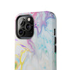 Colorful Marble Tough Phone Case - Durable and Stylish Protection