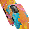 Vibrant Abstract Tough Phone Case | Colorful Protective Cover for Trendsetters