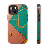 Stylish Tough Phone Cases with Elegant Geometric Design