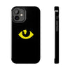 Mystic Eye Tough Phone Case - Durable Black Protector for Trendsetters