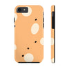 Abstract Polka Dot Tough Phone Case - Durable Protective Cover for Stylish Communication