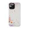 Artistic Tough Phone Cases - Vibrant Watercolor Splash Design