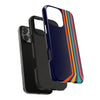 Retro Rainbow Tough Phone Case - Durable Protection for Your Device